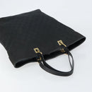 GUCCI GG Canvas Tote Bag Black Gold 002 1098 2404 Auth 151908-6