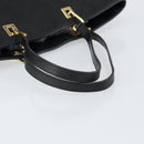 GUCCI GG Canvas Tote Bag Black Gold 002 1098 2404 Auth 151908-7