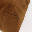 GUCCI Shoulder Bag Suede Brown Auth 151911-14