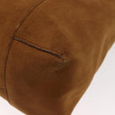 GUCCI Shoulder Bag Suede Brown Auth 151911-16