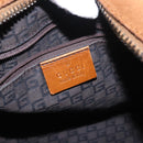 GUCCI Shoulder Bag Suede Brown Auth 151911-17