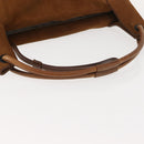 GUCCI Shoulder Bag Suede Brown Auth 151911-7