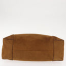 GUCCI Shoulder Bag Suede Brown Auth 151911-5