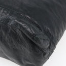 BALENCIAGA The Day Shoulder Bag Leather Black 140442 Auth 151915-13