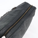 BALENCIAGA The Day Shoulder Bag Leather Black 140442 Auth 151915-6