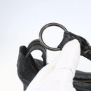 BALENCIAGA The Day Shoulder Bag Leather Black 140442 Auth 151915-9