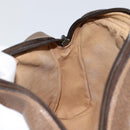 GUCCI GG Supreme Web Sherry Line Clutch Bag PVC Beige Red 27 004 998 Auth 151917-11