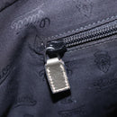 GUCCI GG Implementation Tote Bag PVC Silver Pink gray 211137 Auth 151918-19
