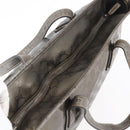 GUCCI GG Implementation Tote Bag PVC Silver Pink gray 211137 Auth 151918-6