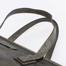 GUCCI GG Implementation Tote Bag PVC Silver Pink gray 211137 Auth 151918-8