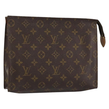 LOUIS VUITTON Monogram Poche Toilette 26 Pouch M47542 LV Auth 151920