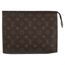 LOUIS VUITTON Monogram Poche Toilette 26 Pouch M47542 LV Auth 151920-13