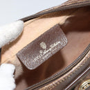 GUCCI GG Supreme Web Sherry Line Bag PVC Beige Red 56 02 087 Auth 151921-19