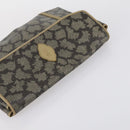 Gianni Versace Saint Laurent Bag PVC Leather 2 Set Black Beige Auth 151922-12