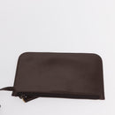 GUCCI Bamboo Shoulder Bag Leather Brown Gold 001 2058 1881 Auth 151925-19