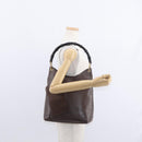 GUCCI Bamboo Shoulder Bag Leather Brown Gold 001 2058 1881 Auth 151925-22
