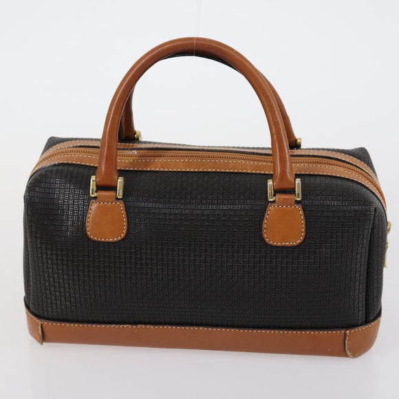 BALLY Shoulder Bag PVC Leather 3 Set Black White Auth 151928