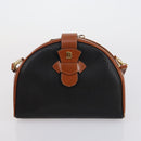 BALLY Shoulder Bag PVC Leather 3 Set Black White Auth 151928-16