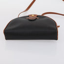 BALLY Shoulder Bag PVC Leather 3 Set Black White Auth 151928-21