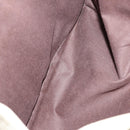 BALLY Shoulder Bag PVC Leather 3 Set Black White Auth 151928-8