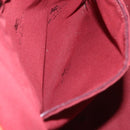 ETRO Tote Bag PVC Leather Brown Gold Auth 151932-19