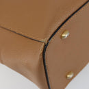 CELINE Hand Bag Leather Brown Auth 151933-15
