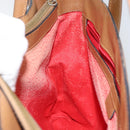 CELINE Hand Bag Leather Brown Auth 151933-20