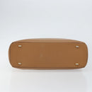 CELINE Hand Bag Leather Brown Auth 151933-5