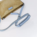 GUCCI GG Canvas Web Sherry Line Shoulder Bag PVC 4 Set Beige Red Auth 151936-23