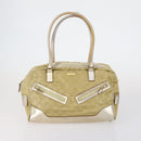 GUCCI GG Canvas Web Sherry Line Shoulder Bag PVC 4 Set Beige Red Auth 151936-8