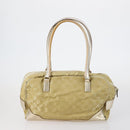 GUCCI GG Canvas Web Sherry Line Shoulder Bag PVC 4 Set Beige Red Auth 151936-9