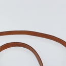 CELINE Macadam Canvas Hand Bag PVC 2way Brown Gold Auth 151939-10