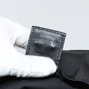FENDI Hand Bag Nylon Black Auth 151940-12
