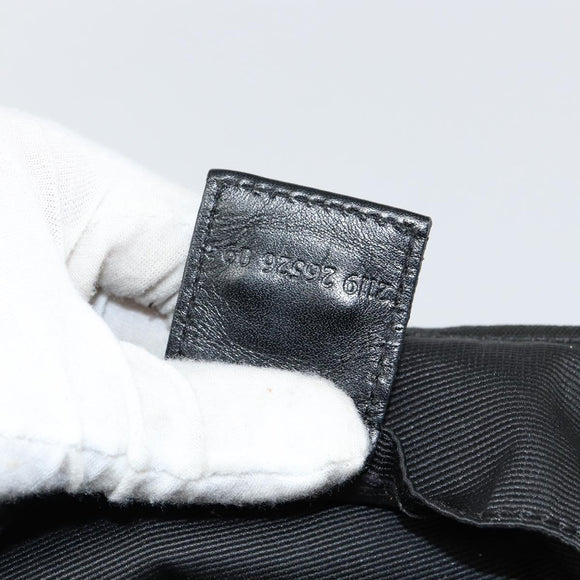 FENDI Hand Bag Nylon Black Auth 151940