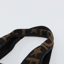 FENDI Hand Bag Nylon Black Auth 151940-8