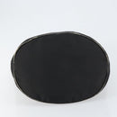 FENDI Hand Bag Nylon Black Auth 151940-5