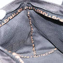 FENDI Hand Bag Nylon Black Auth 151941-19