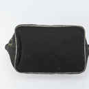 FENDI Hand Bag Nylon Black Auth 151941-5