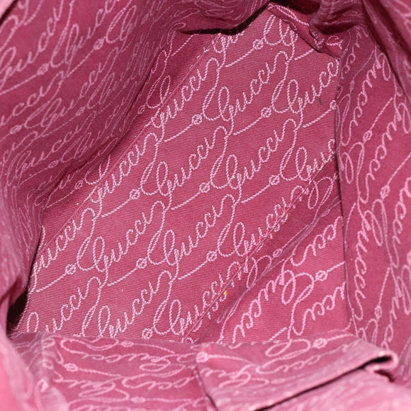 GUCCI GG Canvas Tote Bag Beige Gold 153009 Auth 151943