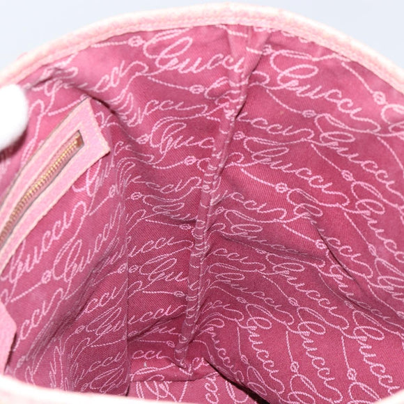 GUCCI GG Canvas Tote Bag Beige Gold 153009 Auth 151943