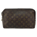 LOUIS VUITTON Monogram Trousse Toilette 28 Clutch Bag M47522 LV Auth 151944-13