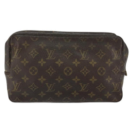 LOUIS VUITTON Monogram Trousse Toilette 28 Clutch Bag M47522 LV Auth 151944 - 0