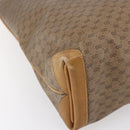 GUCCI Micro GG Supreme Tote Bag PVC Beige Gold 02 39 4868 Auth 151946-14