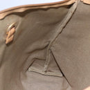 GUCCI Micro GG Supreme Tote Bag PVC Beige Gold 02 39 4868 Auth 151946-18