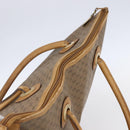 GUCCI Micro GG Supreme Tote Bag PVC Beige Gold 02 39 4868 Auth 151946-6