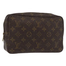 LOUIS VUITTON Monogram Trousse Toilette 23 Clutch Bag M47524 LV Auth 151950-1