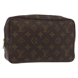LOUIS VUITTON Monogram Trousse Toilette 23 Clutch Bag M47524 LV Auth 151950