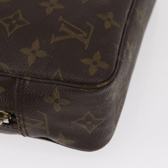 LOUIS VUITTON Monogram Trousse Toilette 23 Clutch Bag M47524 LV Auth 151950