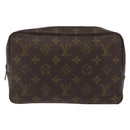 LOUIS VUITTON Monogram Trousse Toilette 23 Clutch Bag M47524 LV Auth 151950-13