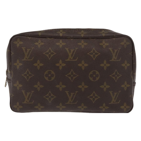LOUIS VUITTON Monogram Trousse Toilette 23 Clutch Bag M47524 LV Auth 151950